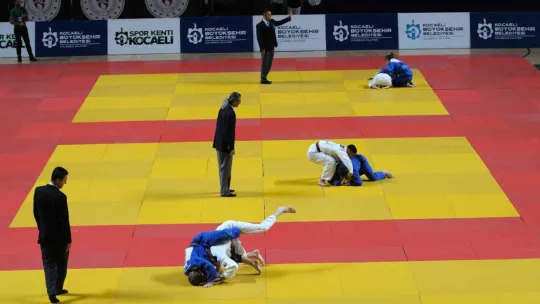 9 ülkeden 259 sporcu kozlarını Kocaeli'de paylaşıyor