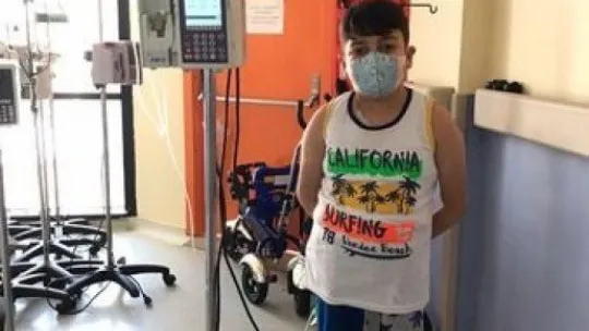9 yaşındaki Aras'ın tedavisi için beyaz kan gerekli