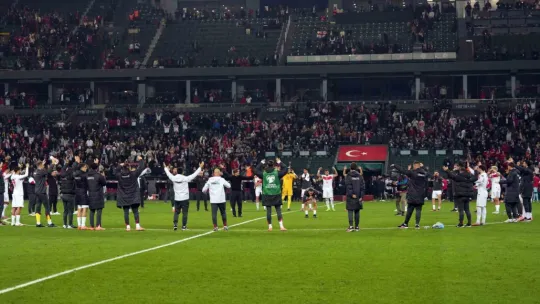 A Milli Futbol Takımı'nda Gürcistan galibiyeti sevinci