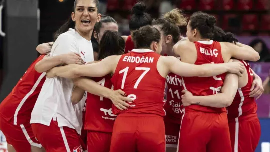 A Milli Kadın Basketbol Takımı çeyrek finalde