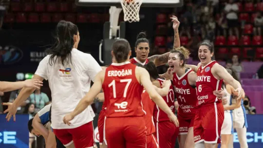 A Milli Kadın Basketbol Takımı çeyrek finalde
