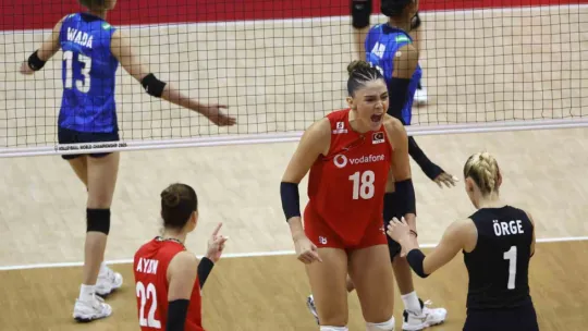 A Milli Kadın Voleybol Takımı tarih yazıyor!