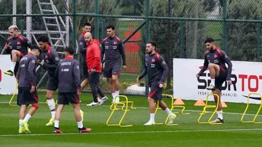 A Milli Takım, Galler maçının hazırlıklarını sürdürdü