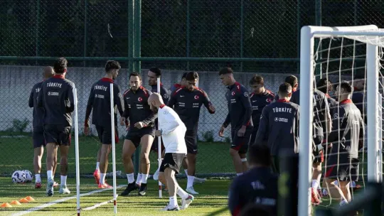 A Milli Takım, Karadağ maçı hazırlıklarını sürdürdü