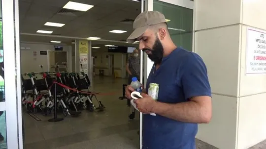 Acemi kasaplar hastanelik oldu