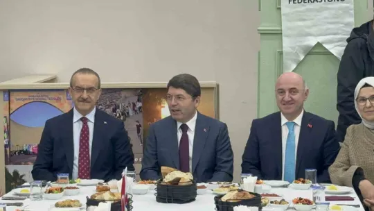 Adalet Bakanı Tunç Kocaeli'de konuştu