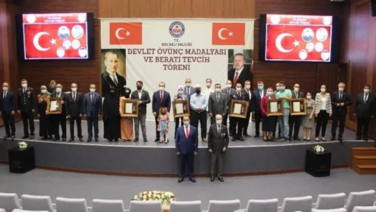 Ağrı şehidinin Devlet Övünç Madalyası 4 yaşındaki kızına verildi