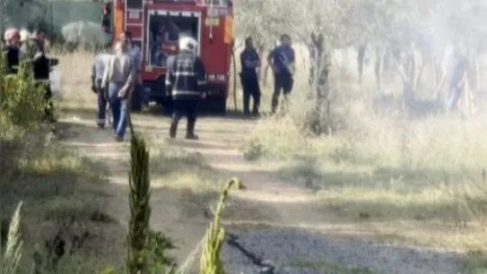 Kocaeli'de korkutan yangın