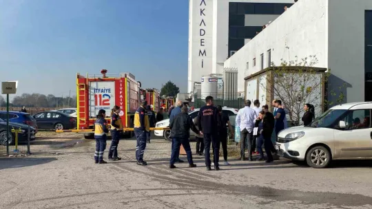 Akademi Hastanesi'nde yangın