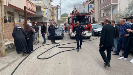 Akvaryum yangın çıkardı