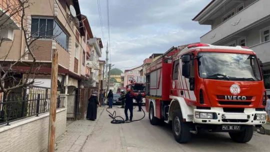 Akvaryum yangın çıkardı