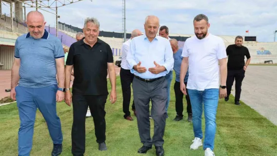 Alaettin Kurt Stadyumu yeni sezona hazırlanıyor