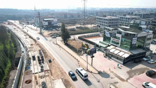 O hattın güzergahına otopark yapılıyor