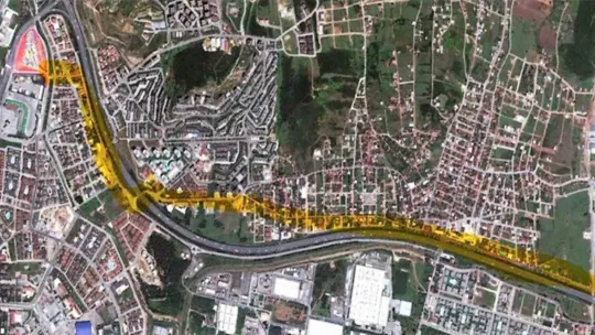 Alikahya tramvayında rayların üretimi tamamlandı