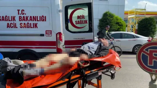Alkolden ayakta duramadı, 'Tansiyonum var' dedi