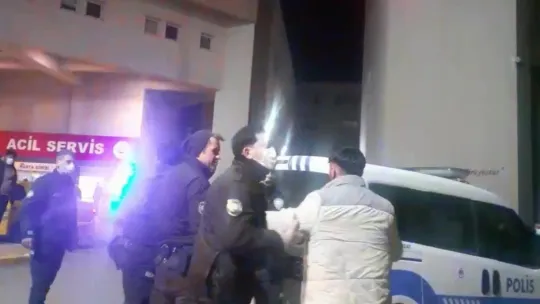 Alkollü şahıslar hastanede kavga çıkardı: 2 gözaltı!