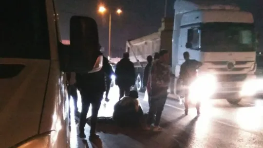 Kocaeli'de 5 araç birbirine girdi