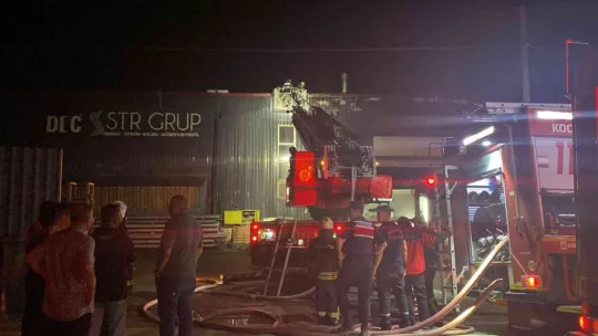 Kocaeli'de alüminyum fabrikasında basınç tankı patladı