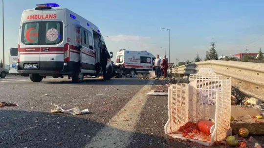 Ameliyata girecek oğullarına yetişmek için çıktıkları yolda dehşeti yaşadılar