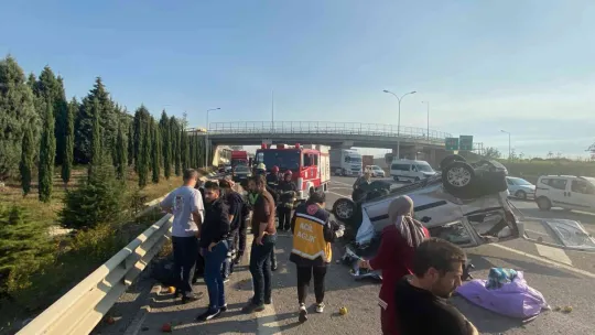 Ameliyata girecek oğullarına yetişmek için çıktıkları yolda dehşeti yaşadılar