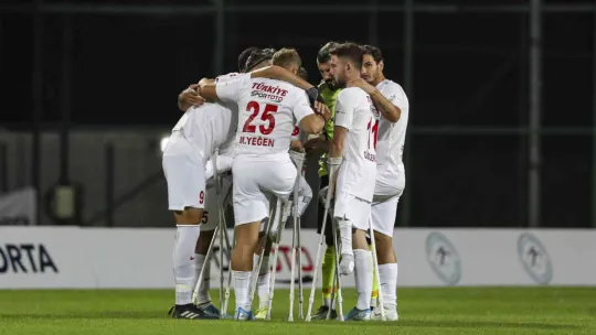 Ampute Milli Takımı, dolu dizgin: 5-0