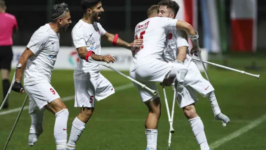 Ampute Milli Takımı, dolu dizgin: 5-0