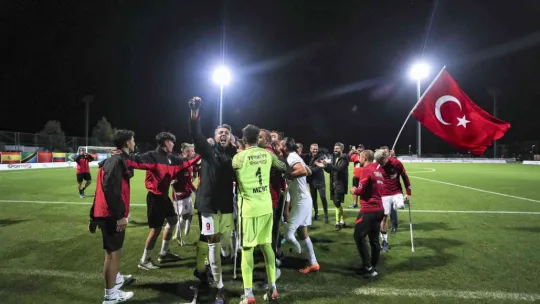Ampute Milli Takımı, dolu dizgin: 5-0
