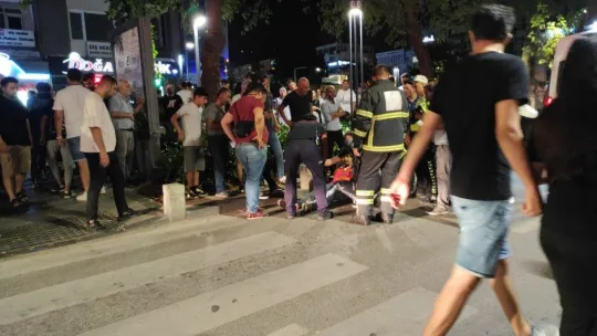 Aniden otomobilin önüne çıktı, yaralandı