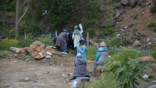 Annelerin en zor anları: Acı feryatlar yürekleri dağladı