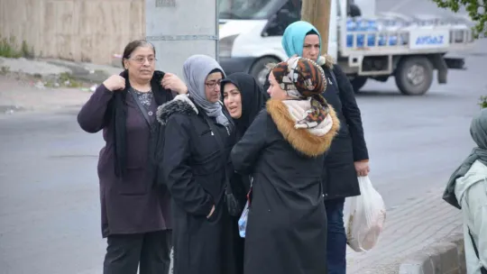 Annelerin en zor anları: Acı feryatlar yürekleri dağladı