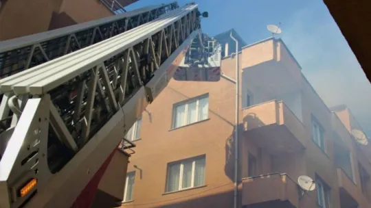 Apartmandaki mangal keyfi kötü bitti