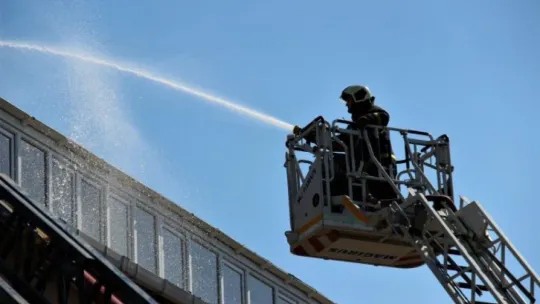 Apartmandaki mangal keyfi kötü bitti