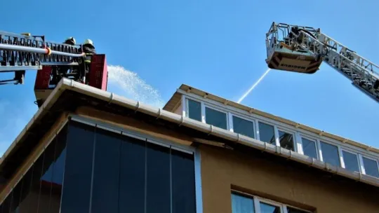 Apartmandaki mangal keyfi kötü bitti