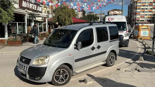 Aracını park ettiğine bin pişman oldu