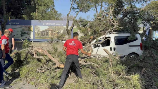 Aracıyla düz yolda giderken kabusu yaşadı