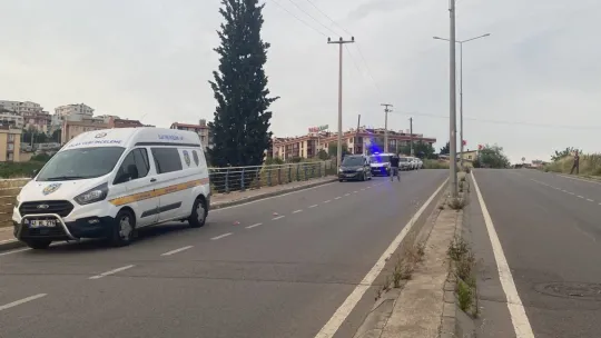 Aracıyla seyir halindeyken hayatının şokunu yaşadı