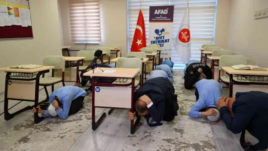 Hayat kurtaracak tatbikat