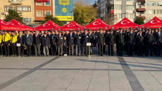 Atatürk, vefatının 86. yıl dönümünde Kocaeli'de anıldı