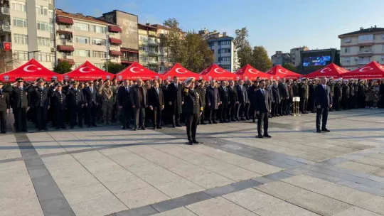 Atatürk, vefatının 86. yıl dönümünde Kocaeli'de anıldı