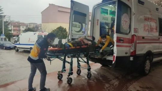 ATV motor ile otomobil kafa kafaya çarpıştı: 2 yaralı!