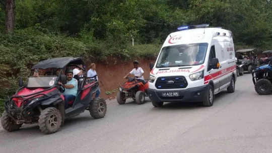ATV takla attı: 1 yaralı