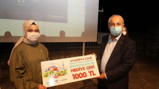 Ayasofya konulu yarışmada ödüller sahiplerini buldu
