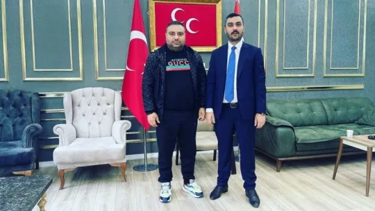 Aydoğan'dan Siverek MHP ilçe teşkilatına ziyaret