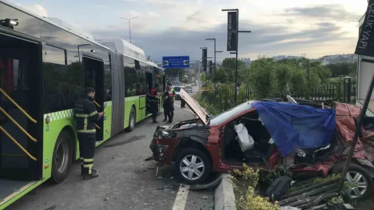 Aynı aileden 3 kişi can vermişti, feci kaza kameraya yansıdı