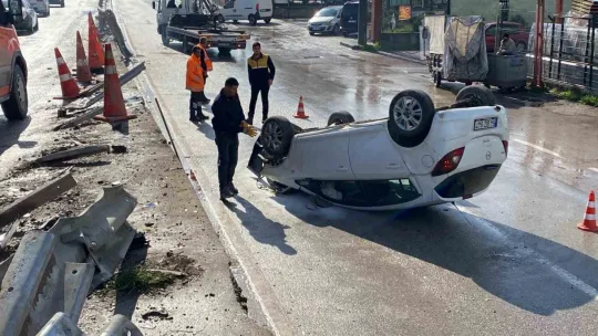 Aynı yerde 5 saat arayla ikinci kaza!