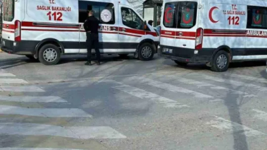 Babaanne ile torununa otomobil çarptı