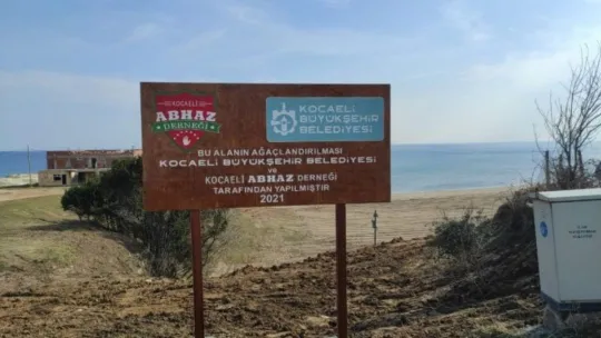 Babalı Sahili'ne anlamlı hatıra ormanı