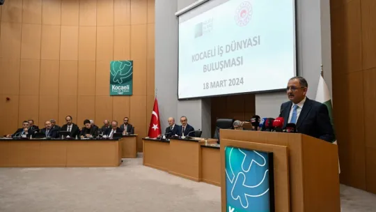 Bakan Özhaseki'den Kocaeli için düşük faizli dönüşüm kredisi müjdesi