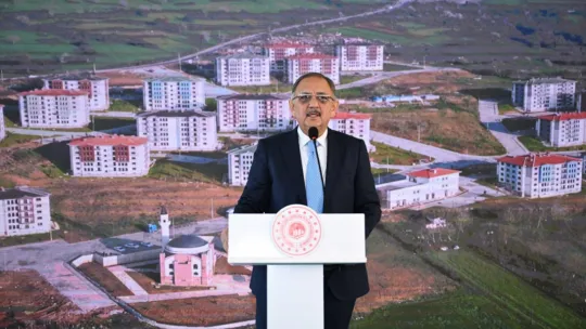 Bakan Özhaseki, deprem bölgesi için son rakamı paylaştı