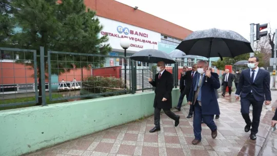 Bakan Yardımcısı Şensoy, eğitim kampüsü projesini inceledi